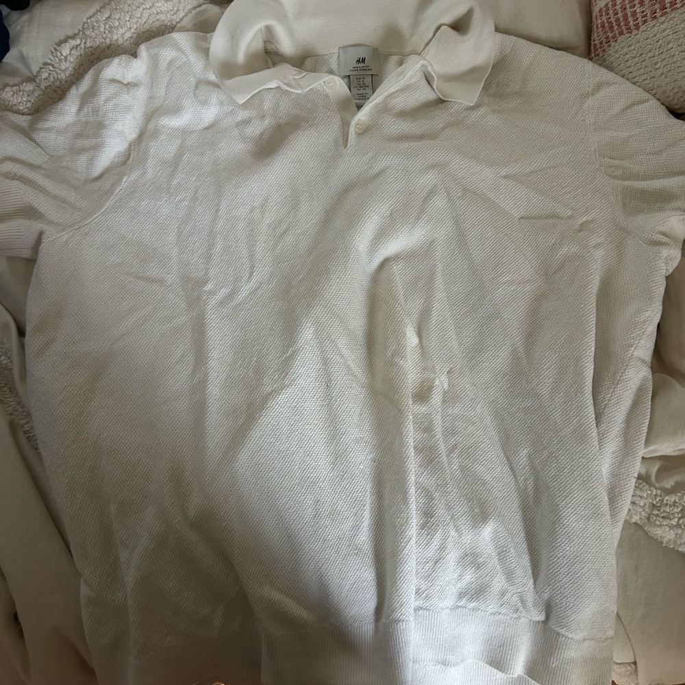 Men’s terrycloth polo